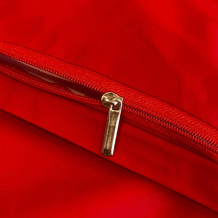 91家纺网 家纺一手货源 找家纺 欧乐蒂 2025新款亲肤棉婚庆刺绣四件套-终版 家有喜事-红