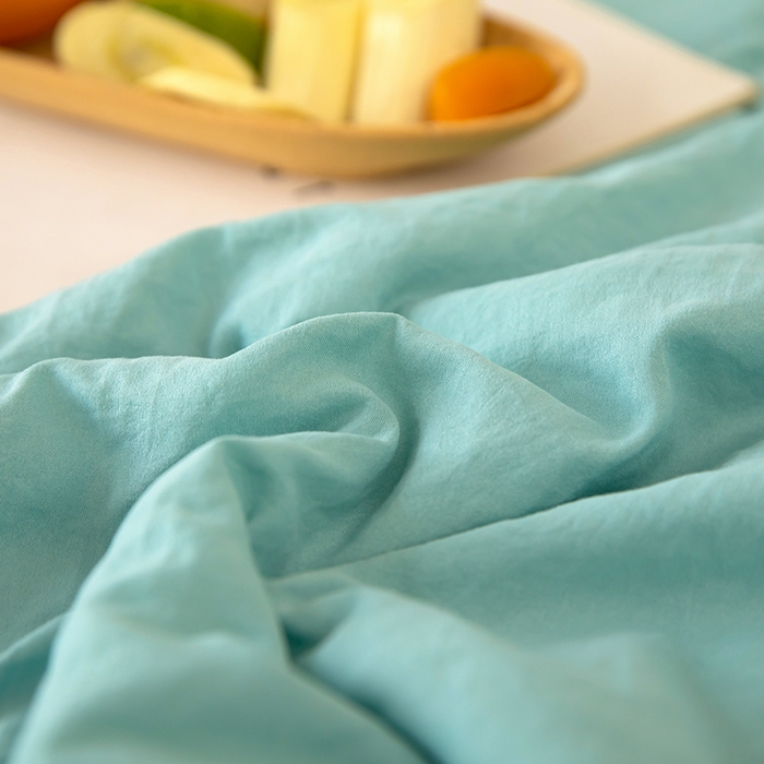 91家纺网 家纺一手货源 找家纺 侨鑫 2024新款A类原棉大豆夏被 绿色