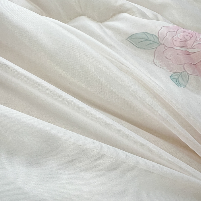 91家纺网 家纺一手货源 找家纺 慕澄家纺 2024新款大版印花乳胶凉席套件-夏被凉席四件套 温馨