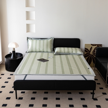 91家纺网 家纺一手货源 找家纺 （总）本希家居 2024新款简约轻奢系列高端可水洗冰丝席