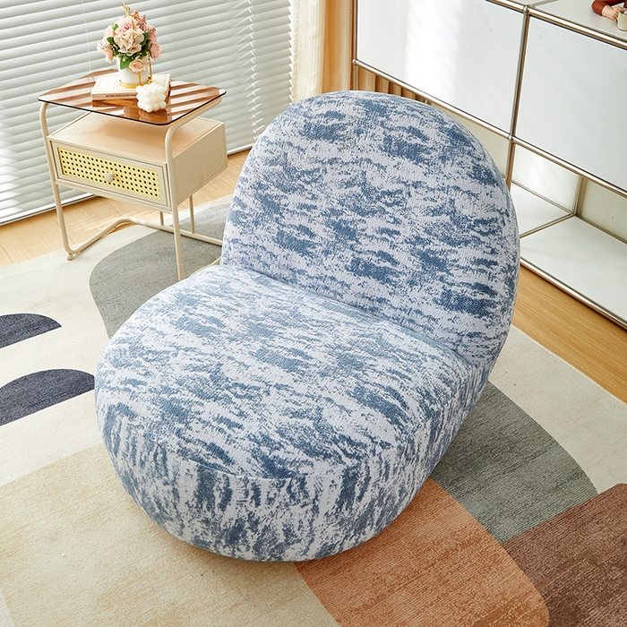 91家纺网 家纺一手货源 找家纺 丝绮鹿 2024新款加厚国风系列-雪梨沙发椅套  静谧蓝