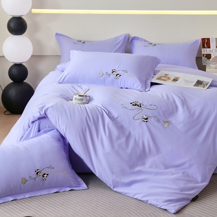 91家纺网 家纺一手货源 找家纺 （总）帛缔思 2024新款氧肤水洗棉四件套