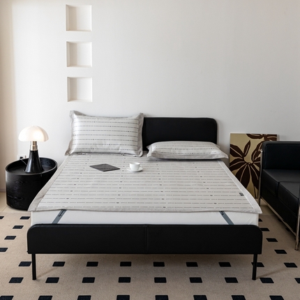 91家纺网 家纺一手货源 找家纺 （总）本希家居 2024新款简约轻奢系列高端可水洗冰丝席