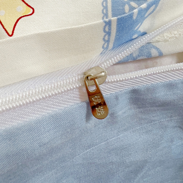 91家纺网 家纺一手货源 找家纺 优选良品 2025新款直播爆款全棉-ins印花系列四件套纯棉三件套床单床笠 花篮小兔