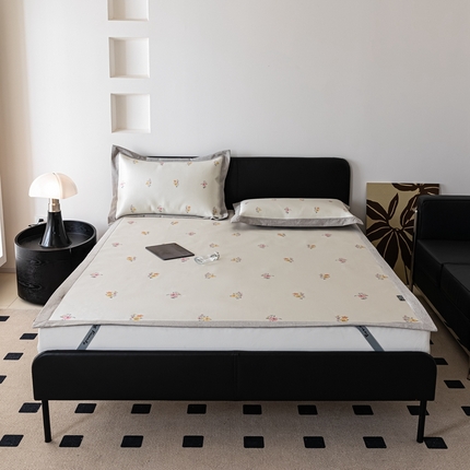 91家纺网 家纺一手货源 找家纺 （总）本希家居 2024新款简约轻奢系列高端可水洗冰丝席