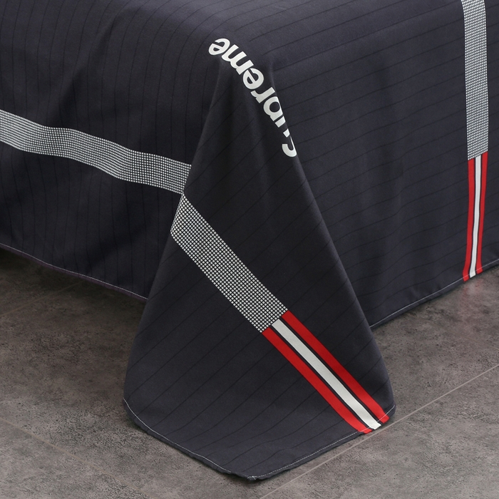 91家纺网 家纺一手货源 找家纺 北部居 2025新款加厚化纤单床单 漫步人生