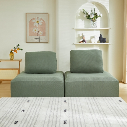 91家纺网 家纺一手货源 找家纺 （总）丝绮鹿 2024新款模块方块沙发套系列-玉米粒系列