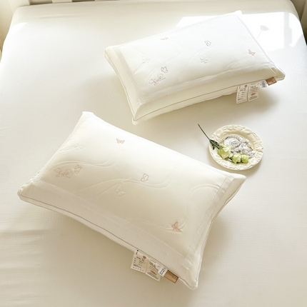 （总）歌历斯家纺 2024新款轻奢美肌蚕丝枕枕头枕芯
