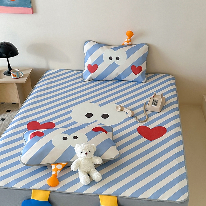 91家纺网 家纺一手货源 找家纺 （总）昔可家纺 2024新款异形床笠款冰丝凉席