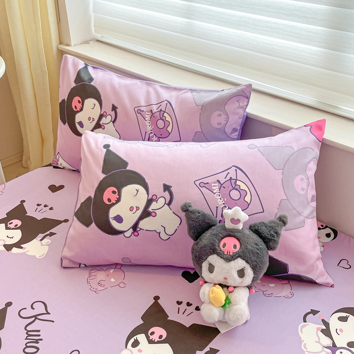 91家纺网 家纺一手货源 找家纺 金爱家 2024新款纯棉小版单品床笠 床笠款-梦想库洛米