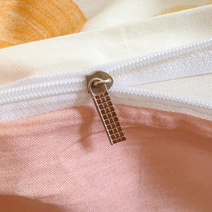 91家纺网 家纺一手货源 找家纺 暖芯优选 204新款直播爆款全棉-ins印花系列四件套纯棉三件套床单床笠 花恬梦