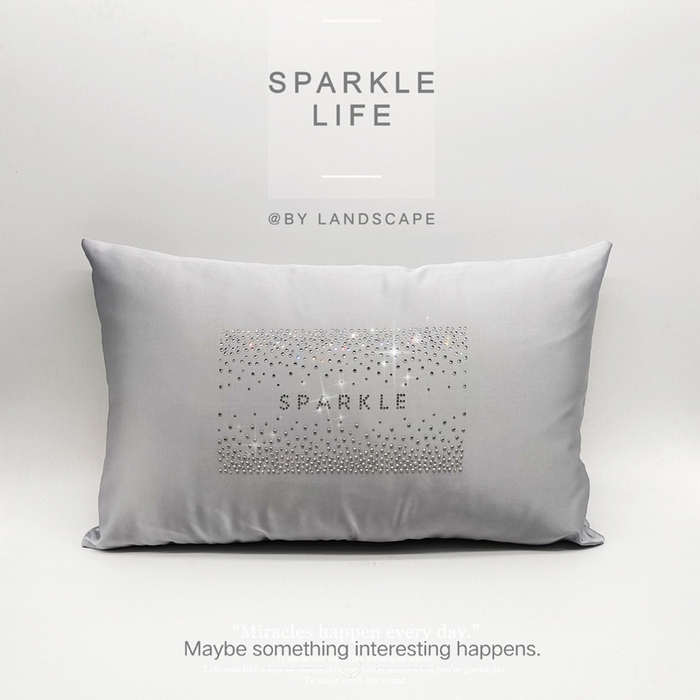 91家纺网 家纺一手货源 找家纺 （总）澜屿 24款禅丝高精密字母小方钻抱枕芯腰枕靠枕头