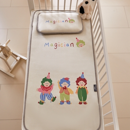 91家纺网 家纺一手货源 找家纺 本希家居 2024新款婴儿席系列高端可水洗冰丝席 魔法师婴儿席