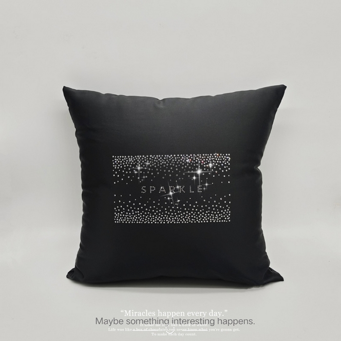 91家纺网 家纺一手货源 找家纺 （总）澜屿 24款禅丝高精密字母小方钻抱枕芯腰枕靠枕头