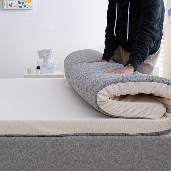 91家纺网 家纺一手货源 找家纺 （总）MOA生态床垫 2025新款防水一体乳胶床垫防水隔脏乳胶床垫