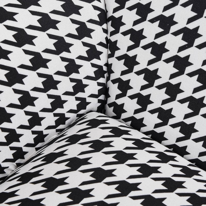 91家纺网 家纺一手货源 找家纺 兴妮雅家纺 2024新款三人位沙发套黑白千鸟格