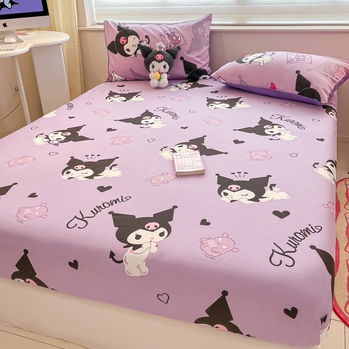 91家纺网 家纺一手货源 找家纺 金爱家 2024新款纯棉小版单品床笠 床笠款-梦想库洛米