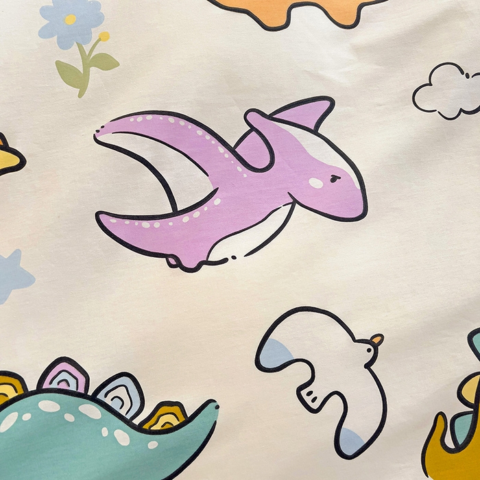 91家纺网 家纺一手货源 找家纺 暖芯优选 204新款直播爆款全棉-ins印花系列四件套纯棉三件套床单床笠 飞龙世纪