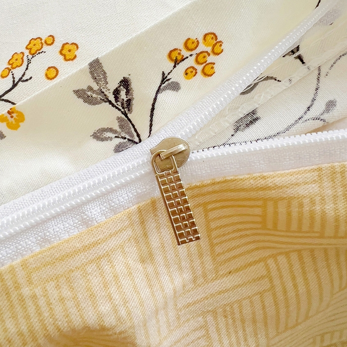 91家纺网 家纺一手货源 找家纺 暖芯优选 204新款直播爆款全棉-ins印花系列四件套纯棉三件套床单床笠 司藤