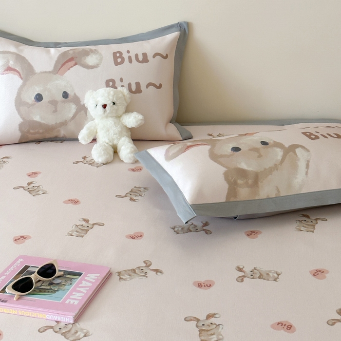 91家纺网 家纺一手货源 找家纺 （总）圆岛 2024新款A类900D萌宠系列冰丝养生席