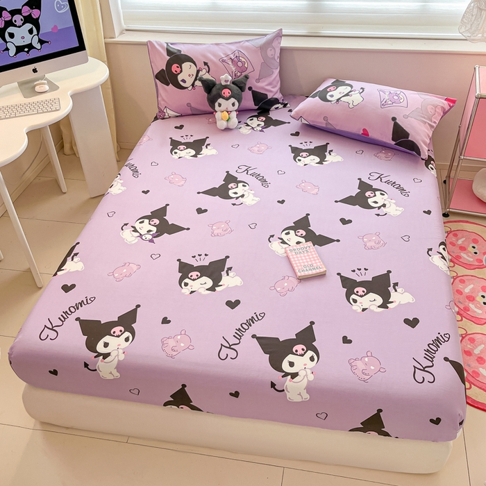 91家纺网 家纺一手货源 找家纺 金爱家 2024新款纯棉小版单品床笠 床笠款-梦想库洛米