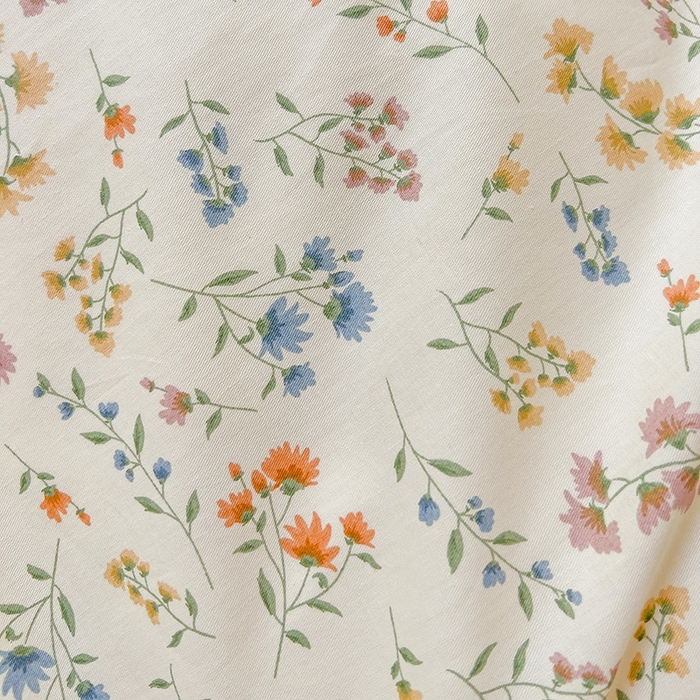 91家纺网 家纺一手货源 找家纺 暖芯优选 204新款直播爆款全棉-ins印花系列四件套纯棉三件套床单床笠 茶艺