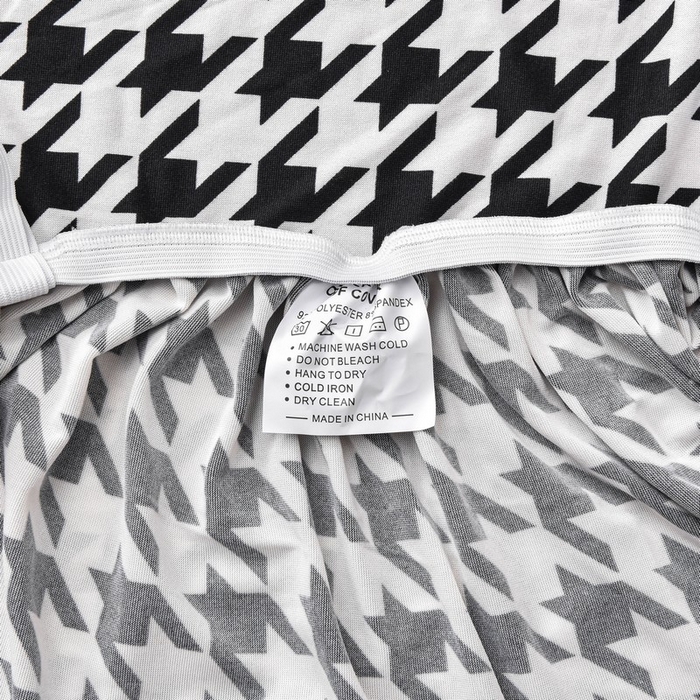 91家纺网 家纺一手货源 找家纺 兴妮雅家纺 2024新款芝华士沙发套黑白千鸟格