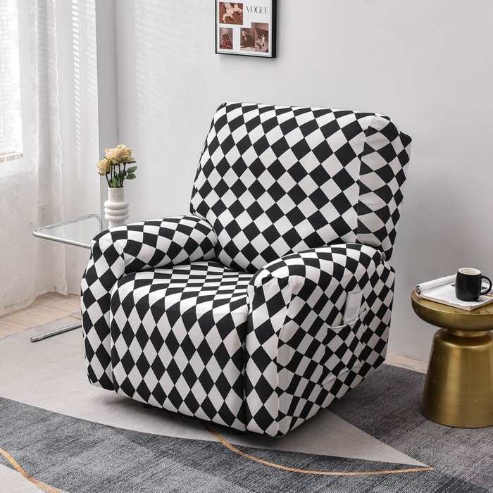 91家纺网 家纺一手货源 找家纺 兴妮雅家纺 2024新款芝华士沙发套棋盘格