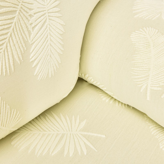 91家纺网 家纺一手货源 找家纺 兴妮雅家纺 2024新款舒棉绒羽毛款沙发套 舒棉绒羽毛款米黄