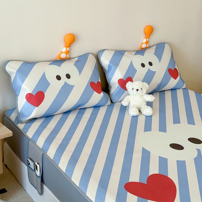 91家纺网 家纺一手货源 找家纺 （总）昔可家纺 2024新款异形床笠款冰丝凉席