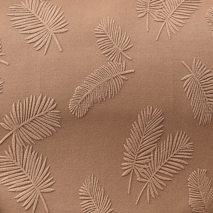 91家纺网 家纺一手货源 找家纺 兴妮雅家纺 2024新款舒棉绒羽毛款沙发套 舒棉绒羽毛款咖啡