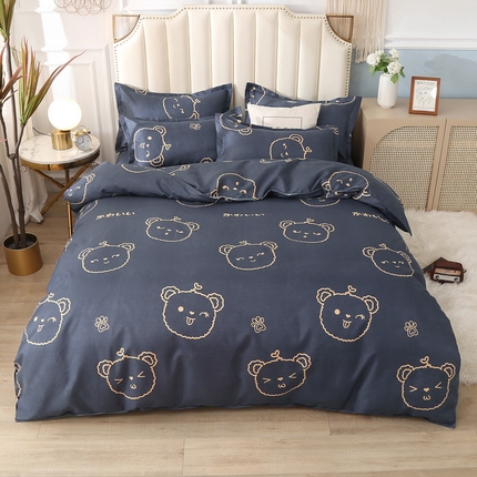 91家纺网 家纺一手货源 找家纺 （总）北部居 2025新款加厚印花四件套