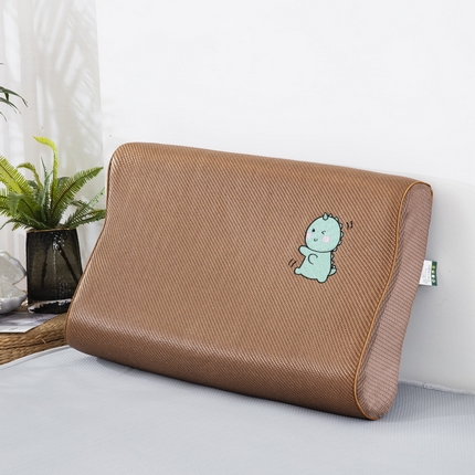 91家纺网 家纺一手货源 找家纺 （总）大黄蜂家居家纺 2025新款600D加粗冰藤艾草乳胶枕套 