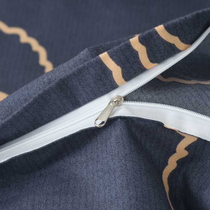 91家纺网 家纺一手货源 找家纺 北部居 2025新款加厚化纤四件套 嘟嘟熊