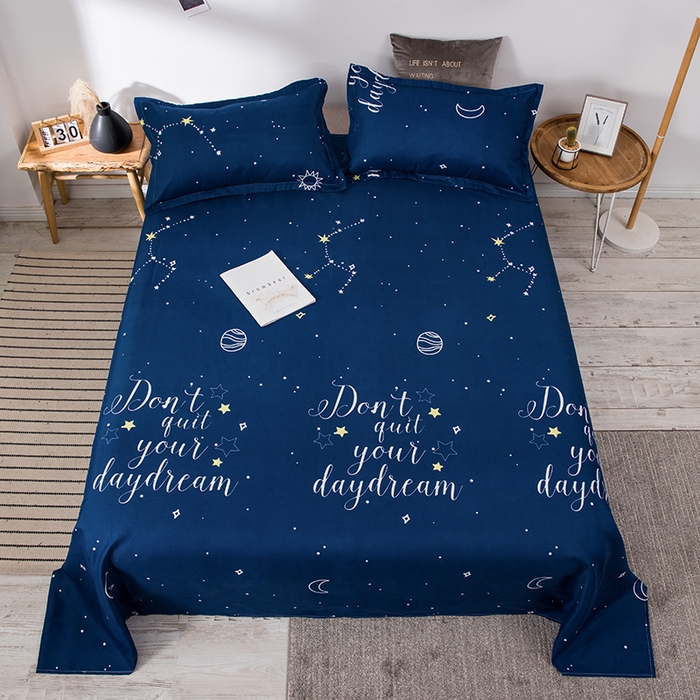 91家纺网 家纺一手货源 找家纺 北部居 2025新款加厚化纤单床单 思悦