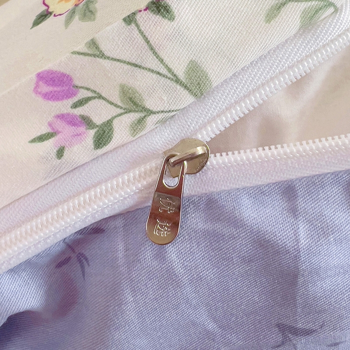 91家纺网 家纺一手货源 找家纺 暖芯优选 204新款直播爆款全棉-ins印花系列四件套纯棉三件套床单床笠 梦幻