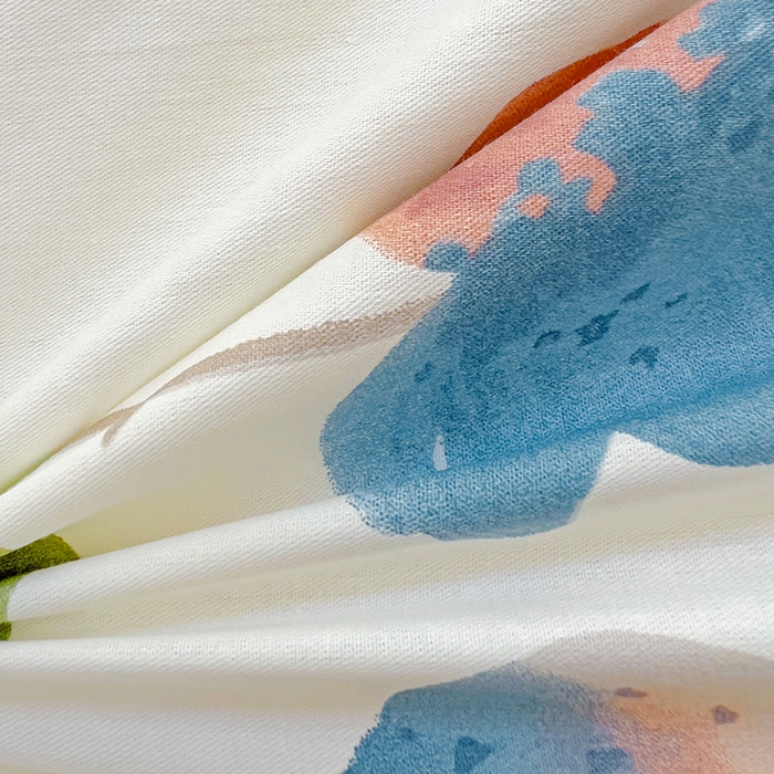 91家纺网 家纺一手货源 找家纺 暖芯优选 204新款直播爆款全棉-ins印花系列四件套纯棉三件套床单床笠 依梦