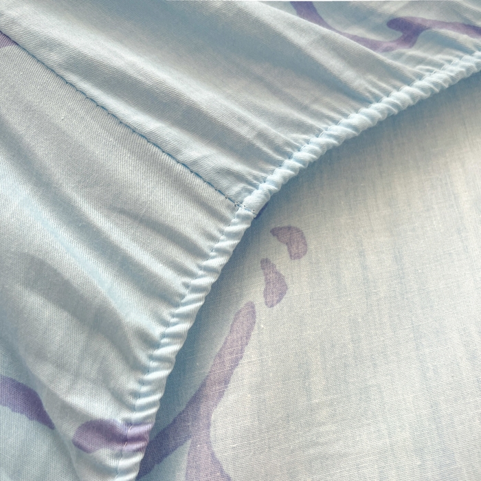 91家纺网 家纺一手货源 找家纺 金爱家 2024新款纯棉小版单品床笠 床笠款-欢乐帕哈狗