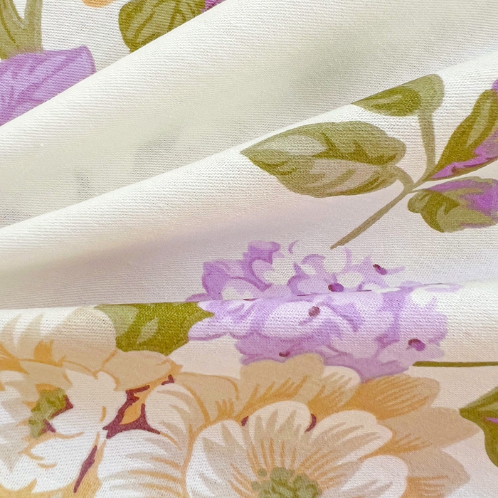 91家纺网 家纺一手货源 找家纺 暖芯优选 204新款直播爆款全棉-ins印花系列四件套纯棉三件套床单床笠 情迷