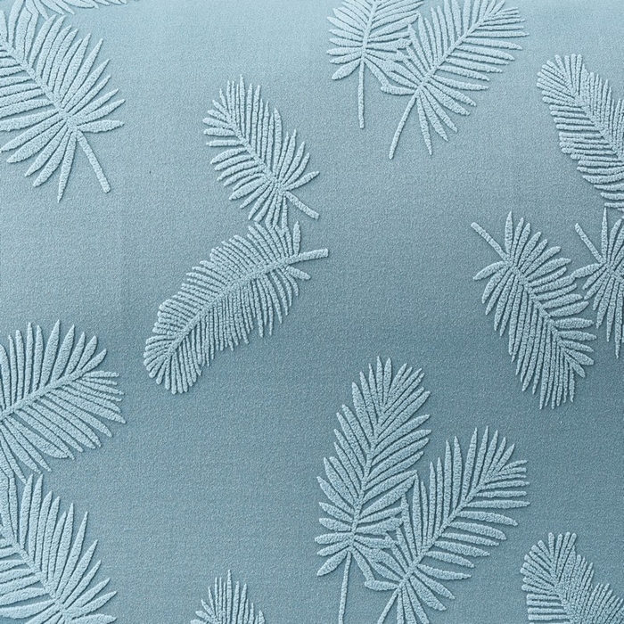 91家纺网 家纺一手货源 找家纺 兴妮雅家纺 2024新款舒棉绒羽毛款沙发套 舒棉绒羽毛款湖蓝