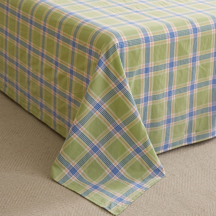 91家纺网 家纺一手货源 找家纺 雅萱家纺 2024新款雅萱-色织全棉水洗棉床单 床单-山野间