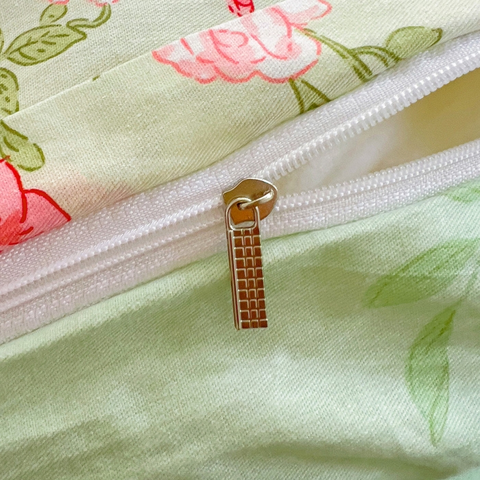 91家纺网 家纺一手货源 找家纺 暖芯优选 204新款直播爆款全棉-ins印花系列四件套纯棉三件套床单床笠 初恋旋律