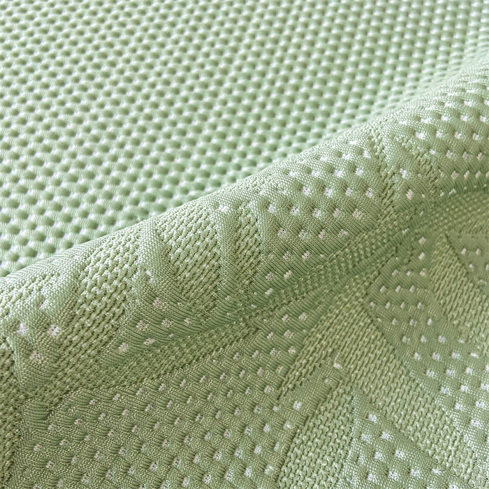 91家纺网 家纺一手货源 找家纺 吉象家纺 2024新款凉豆豆凉感软席凉席 竹叶绿