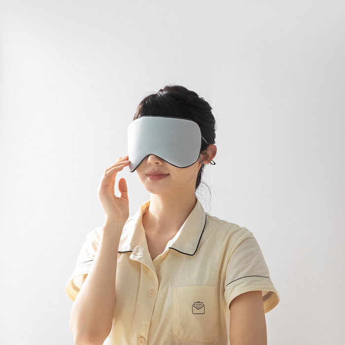 91家纺网 家纺一手货源 找家纺 LADYCOCO 2025新款凉感单品系列-凉感眼罩 蓝色22.5x11.5cm/只