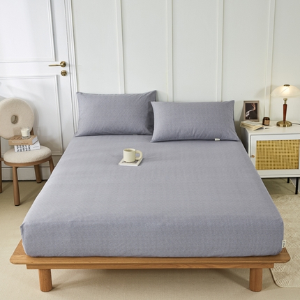 91家纺网 家纺一手货源 找家纺 （总）鸣升 新款舒适透气全棉老粗布床笠