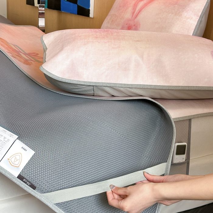 91家纺网 家纺一手货源 找家纺 时年 2024新款7A抗菌数码印花冰丝凉席（充值会员优惠10元） 童话书