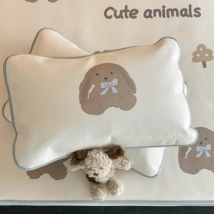 91家纺网 家纺一手货源 找家纺 时年 2024新款7A抗菌数码印花冰丝凉席（充值会员优惠10元） 小盆友