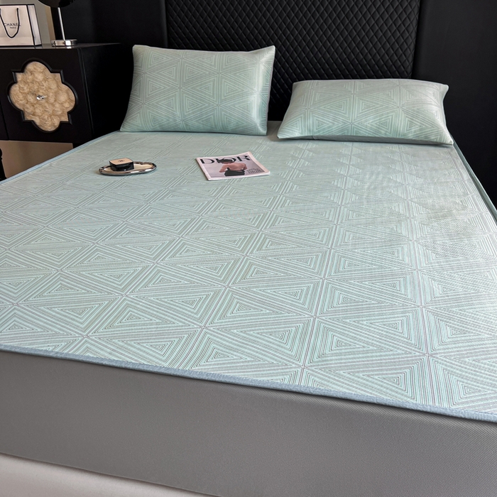 91家纺网 家纺一手货源 找家纺 （总）慕尚家纺 2025新款提花席床笠款