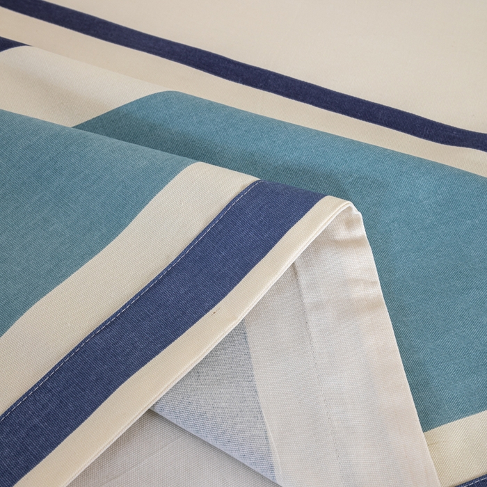 91家纺网 家纺一手货源 找家纺 鸣升 新款舒适透气100%全棉老粗布床单 欢乐