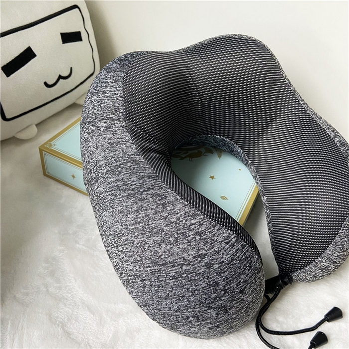 91家纺网 家纺一手货源 找家纺 卡奥家纺 2024新款阳离子U型枕 灰27*25*14cm